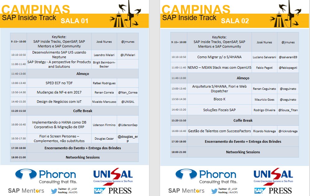 felipemaia_sap's tweet image. Agenda @_sitsp @sitbrazil #SITCampinas #SIT #SAPDEVELOPERS