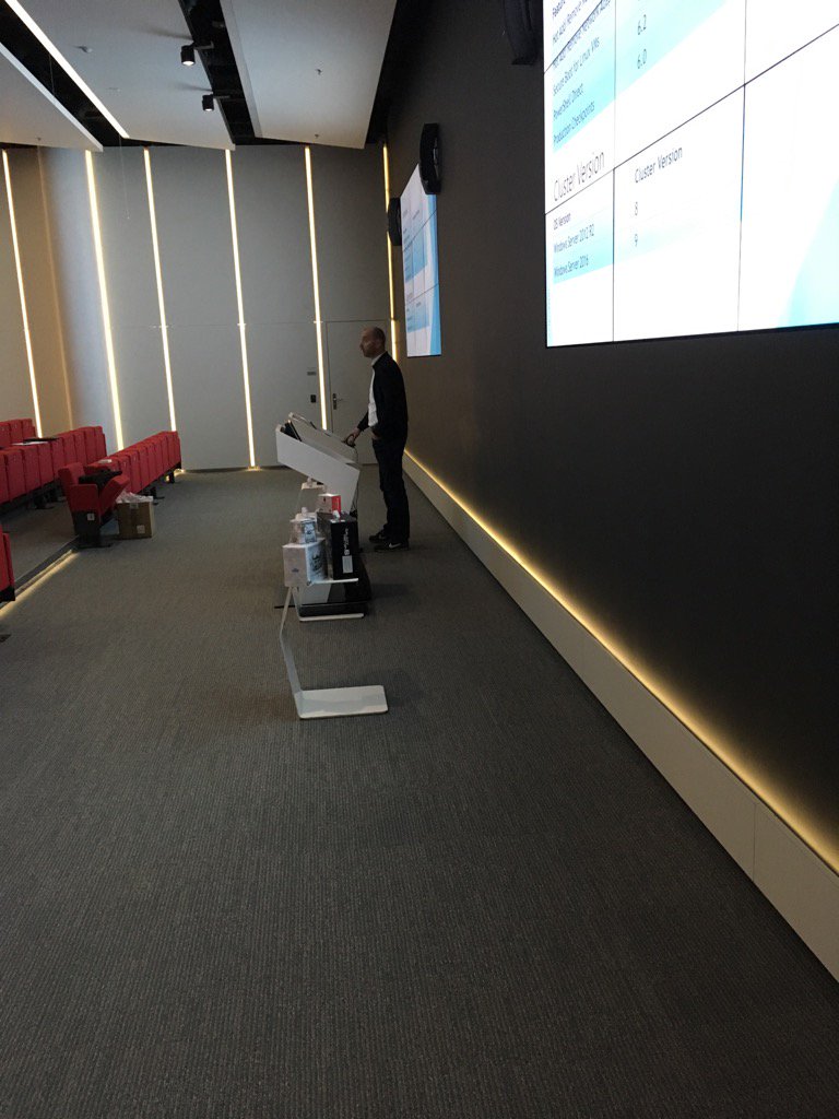 hyperconcz's tweet image. Upgradujeme Hyper-V Cluster zaziva v podani Lukase Radila na #hyperconcz20