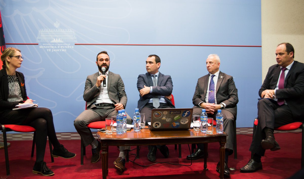 📖 Presentation of study "Emerging Security Issues: Countering Violent Extremism &amp; Radicalization in the #WB" took place today @AlbanianMFA