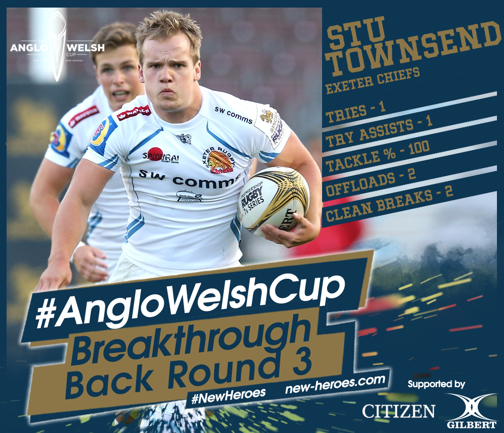 And <a href="/ExeterChiefs/">Exeter Chiefs</a>' <a href="/StuartTownsend9/">Stuart Townsend</a> is the #AngloWelshCup Breakthrough back of R3! He's also shortlisted for the Breakthrough award! 👍🏉