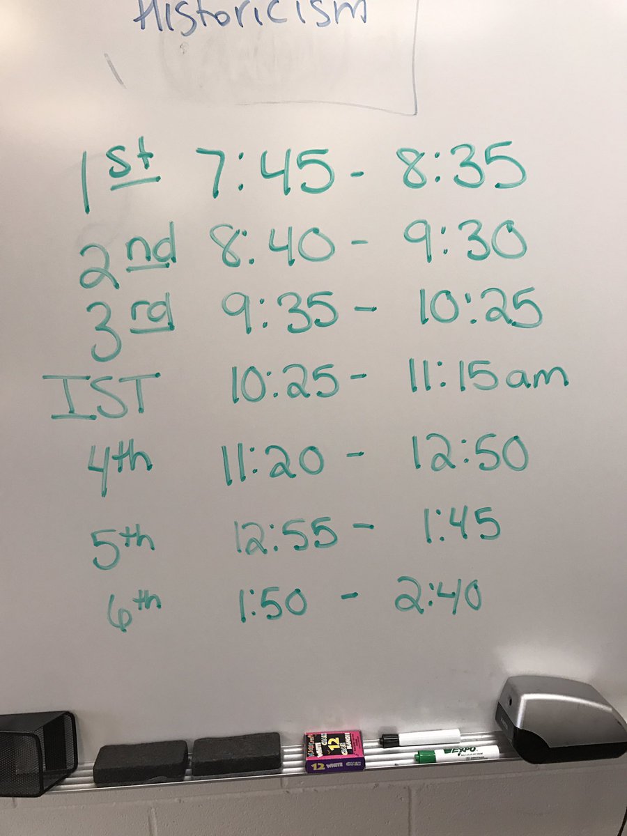 kevinozar's tweet photo. NFHS is running IST schedule today and tomorrow. Here is the bell schedule. https://t.co/drXgIPSUxu