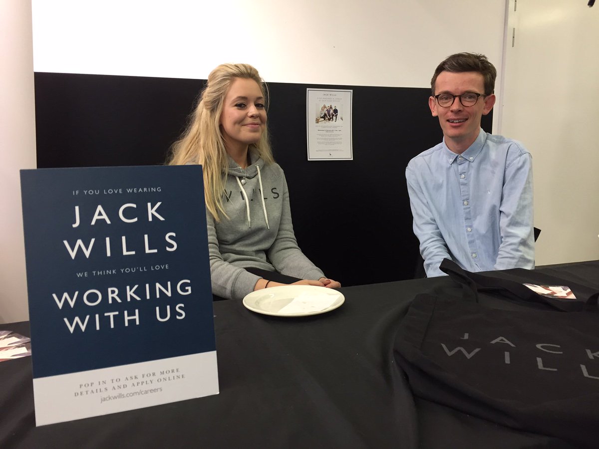 UCA_Ltechs's tweet photo. If you's love a job with @JackWills make sure you say hello to these lovely people at #FashionFirst2017 :-) https://t.co/204NH0Nsag