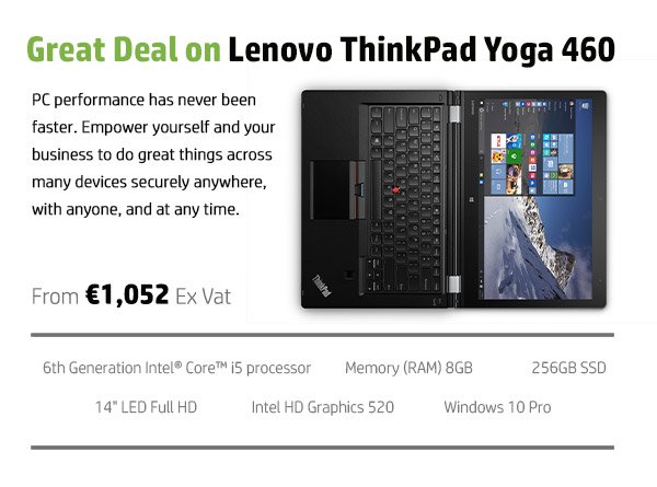 #TechDeals Excellent Prices on Lenovo #ThinkPad Yoga, Samsung monitor, #Benq Projector &amp; Epson Multifunction Inkjet! bit.ly/2jR0nyg