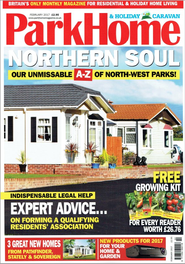 Read more about the New Meadow-Wood on page 70 of February's edition of Park Home and Holiday Caravan Magazine.