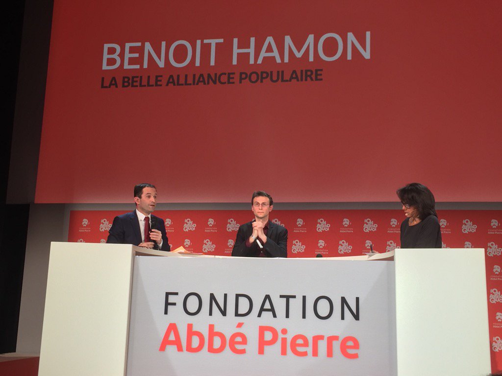 GoldbergDaniel's tweet photo. Aux côtés de @benoithamon à l'invitation de la fondation @Abbe_Pierre pour lutter contre le logement rare et cher https://t.co/o2Si0PGK1N