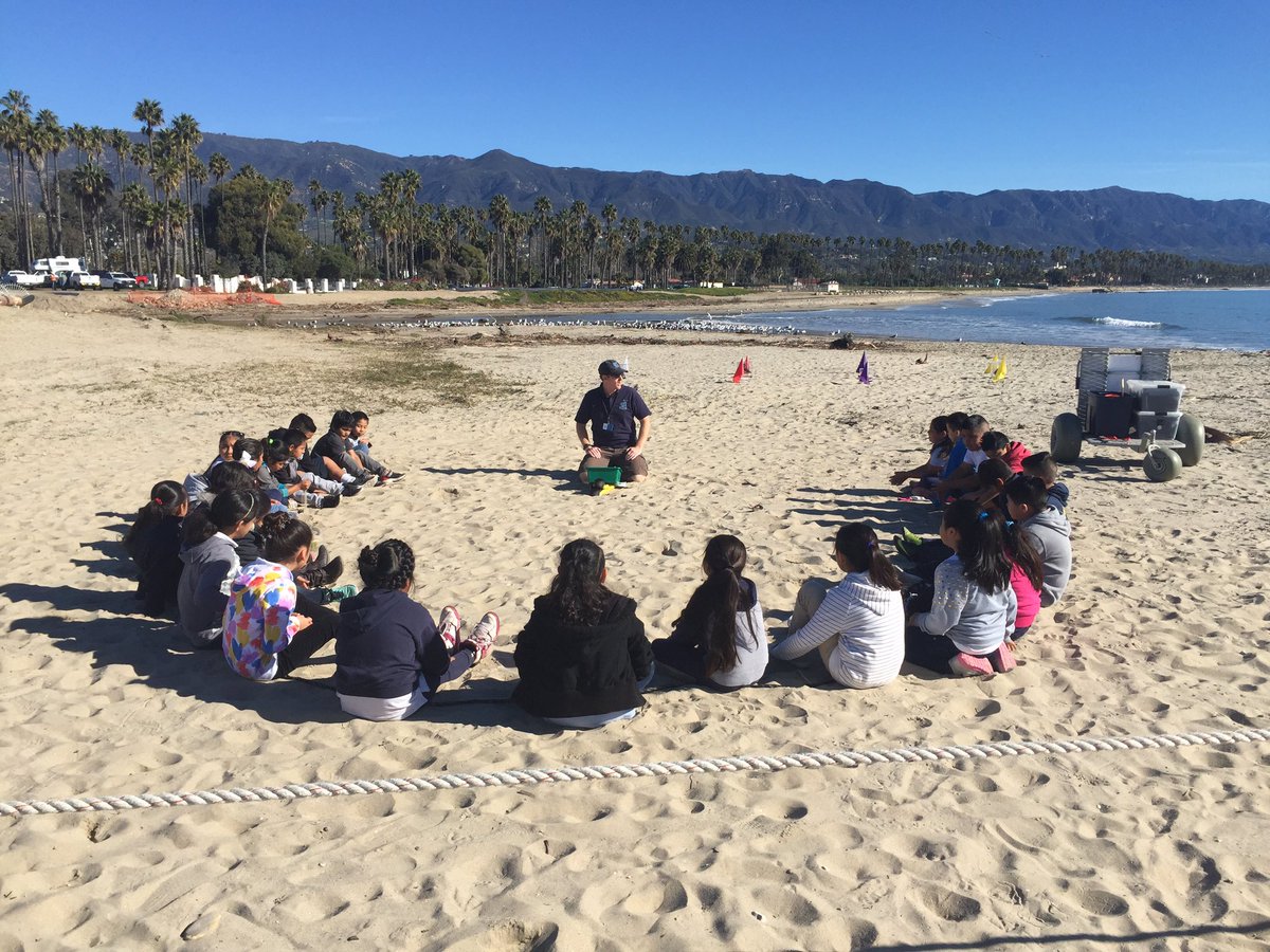 KAguilar37's tweet photo. Yesterday was a great day to be on the beach in Santa Barbara observing coastal birds. #hesdpride #fieldtrip #adaptations #rm37 #seacenter https://t.co/nE3QqNOgz9