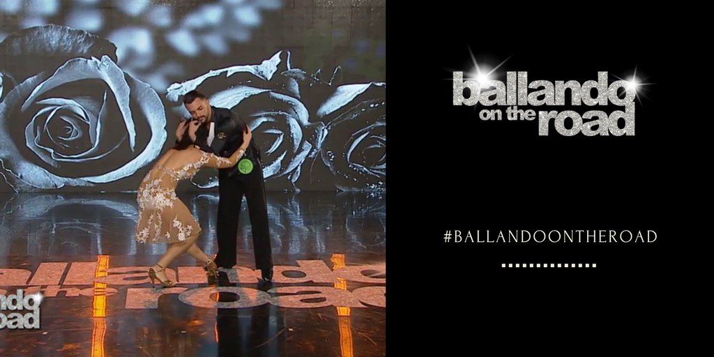 #ballandoontheroad Luigi Francescangeli e Noemi Oriolesi si esibiscono in una ballo Latino <a href="/milly_carlucci/">Milly Carlucci</a> <a href="/Ballando_Rai/">BallandoConLeStelle</a>