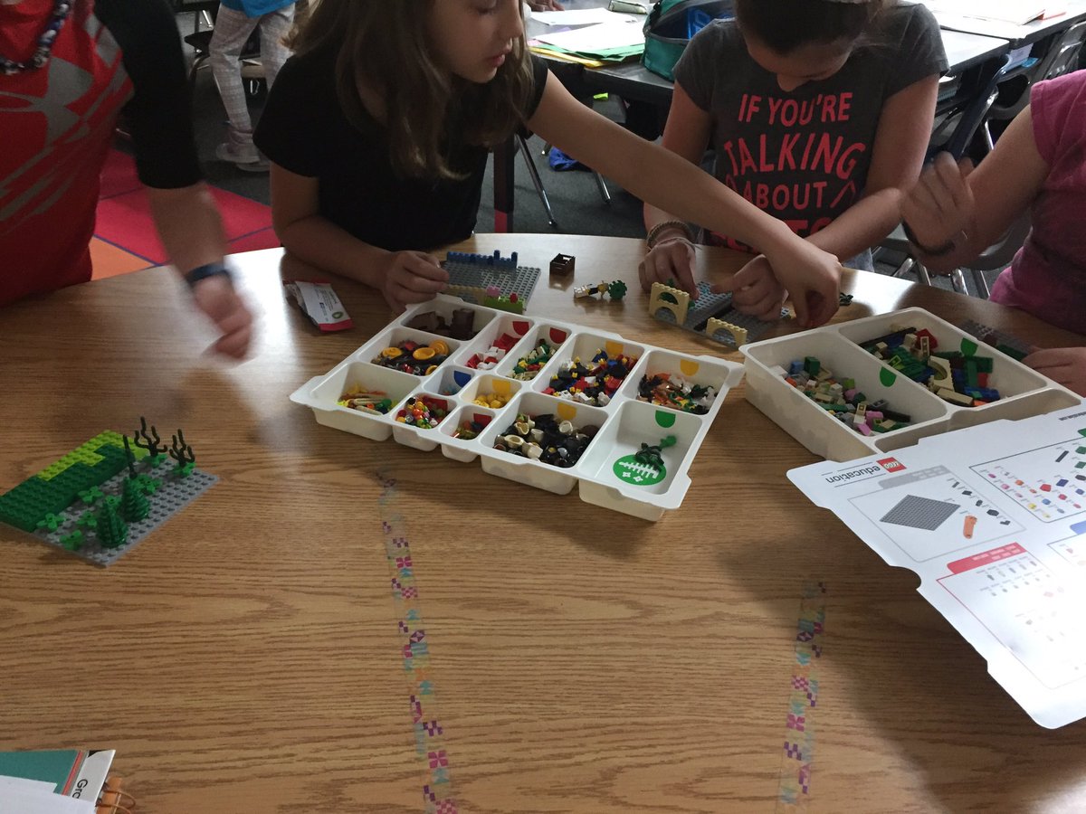 haggar3rd's tweet photo. Lego story starters creating the theme in the story of the week! #haggarlearns https://t.co/ZG5BwappzC