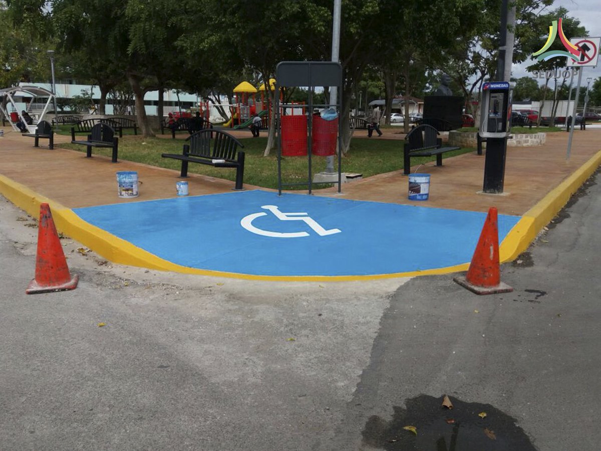 Elementos de parque para espacios inclusivos Parques Alegres I.A.P.