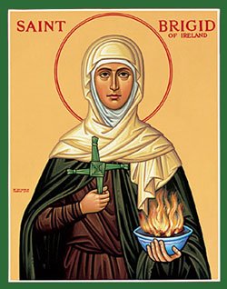 StMartinDublin's tweet photo. St. Brigid is the patron Saint of many things such as babies, blacksmiths, boatmen, cattle farmers to name but a few. Happy St. Brigid's Day https://t.co/JwCq1TxuVK