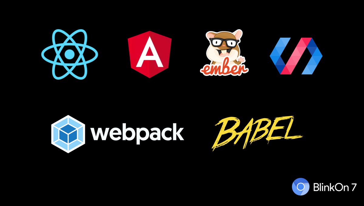 JavaScript frameworks and tools