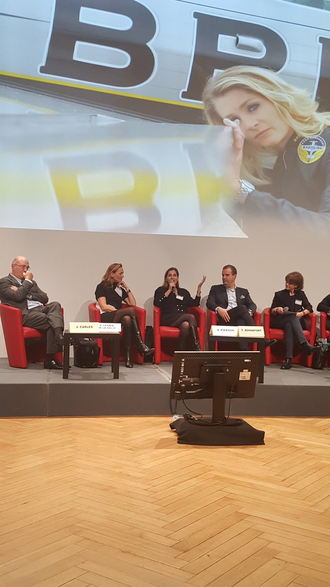 luxusplus's tweet photo. [#Live] 'Nos clients sont de grands rêveurs et passionnés. Il faut que nous soyons au moins à leur niveau' Valérie Pierson, DG @Breitling https://t.co/q94of5ngv5