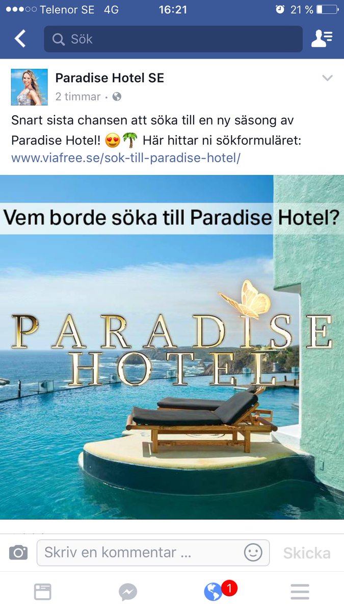 Robinstman's tweet image. Ska man? 😏#paradisehotel