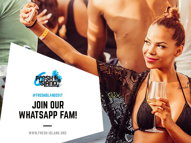 Join our Whatsapp Fam &amp; get a message every time something HUGE happens! 
More info: goo.gl/QF3N66