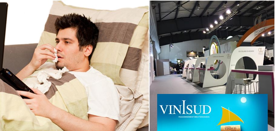 [Témoignage] "J'aurais dû prendre une écharpe..."
Sensible aux courants d'air, il attrape froid dans les allées vides de VINISUD.