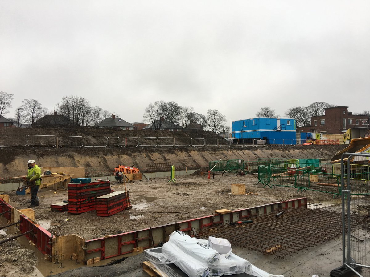 Bleak weather, but it was great to see progress on site today @InterserveNews @IRVconstruction @hollybushsch