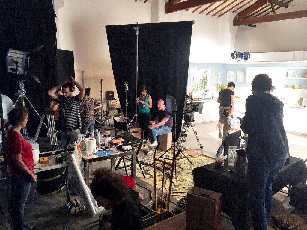 WatsonProd's tweet photo. On set off set our fab crew and creatives #BehindtheScenes of #commercialshoot https://t.co/oPflS0EuaK