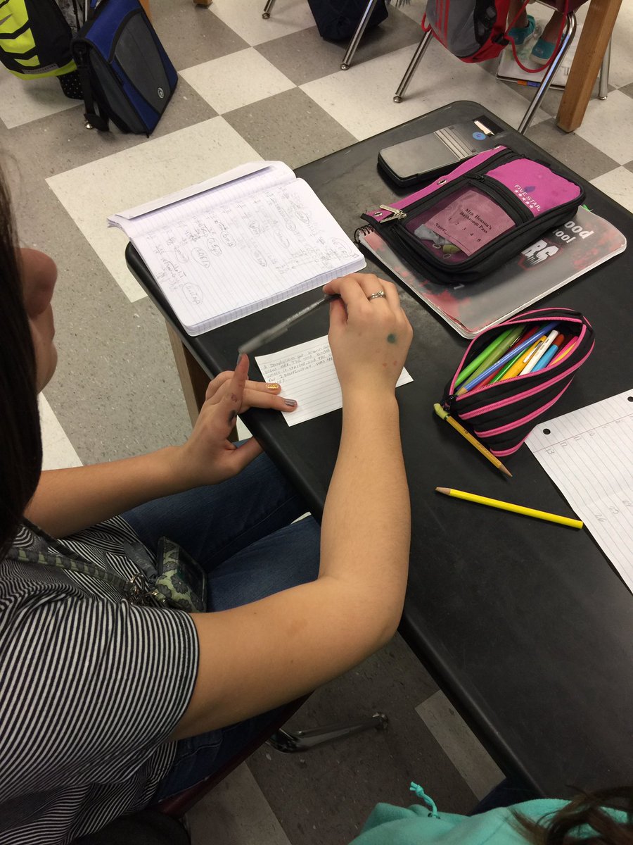 RMourning's tweet image. 7th &amp;amp; 8th graders may be mock testing, but they&apos;re creating &quot;avg. speed word problems&quot; in 6th Science @HumbleISD_TMS #peertopeerteaching