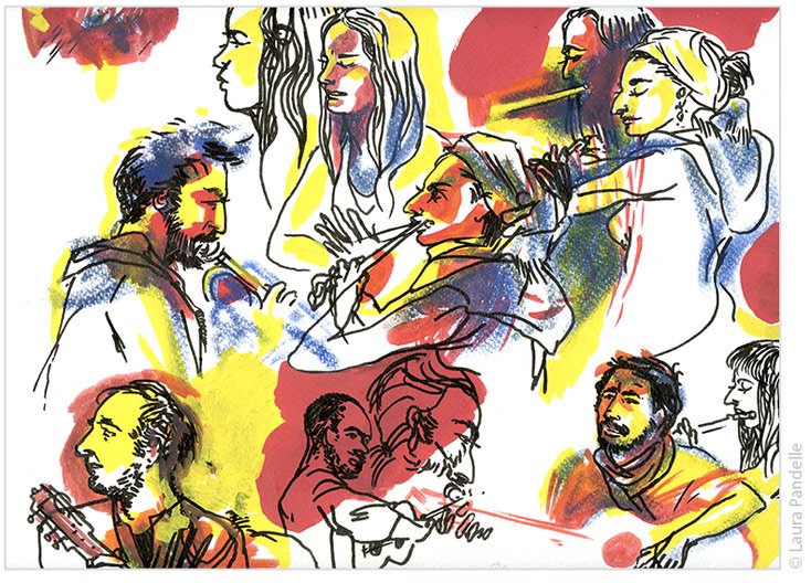 fvolantes's tweet photo. #Drawing #choro musicians on a sunday evening :) with @pretemoitesyeux https://t.co/MDCXfs52ib https://t.co/MQPA0w7GTr