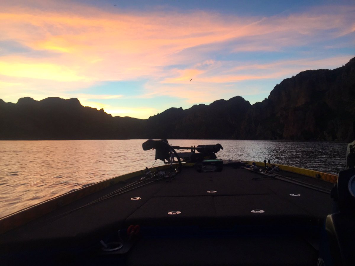 I like where this is going... #SuargoLake #Arizona #BassFishing