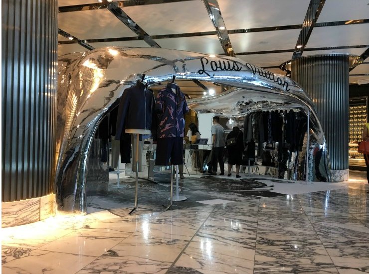 Louis Vuitton opens world's first 3D printed pop-up store