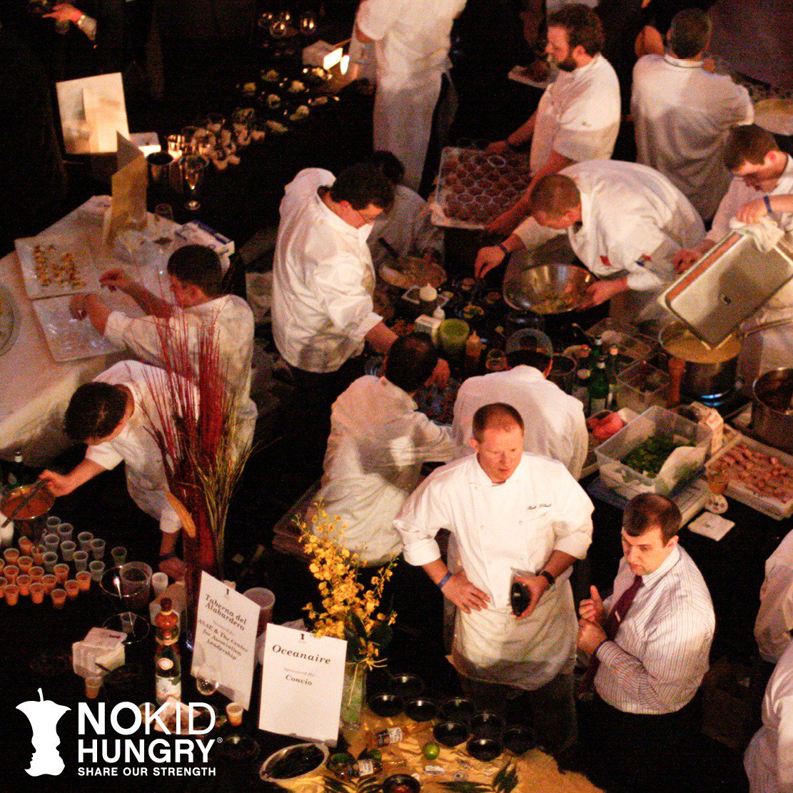 #Chefs are coming together for #NoKidHungry #culinary events and bringing an end to childhood hunger in America! 
ce.nokidhungry.org
