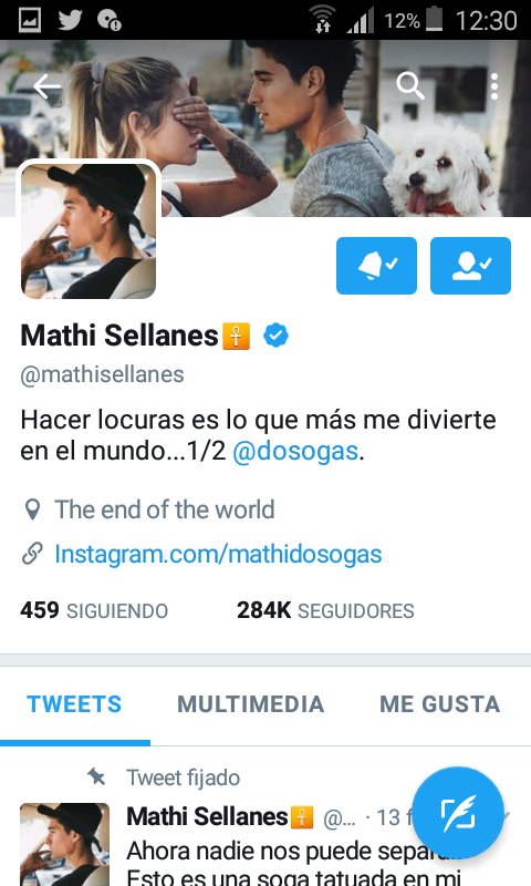 VickySoga24's tweet photo. @mathisellanes ...... me seguis? TE ESPEROOO https://t.co/Kyf2j8Eoj0