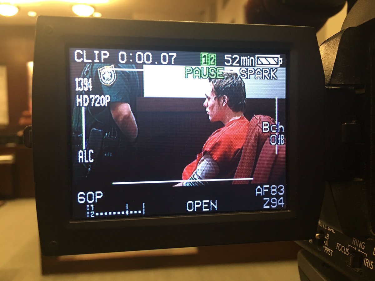Frederick Lochridge, the teenager accused of killing his 10-year-old sister, is in court this morning for a plea hearing.