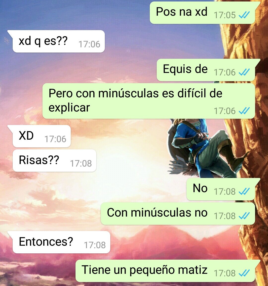 pavrogold's tweet photo. Mi madre y su introducción al 'xd' https://t.co/0p5jWwyQqc