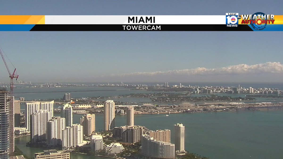 Gorgeous day across South Florida.  All sunshine with climbing temps @TrentAricTV has your forecast at noon. https://t.co/ldRHGIHwpl