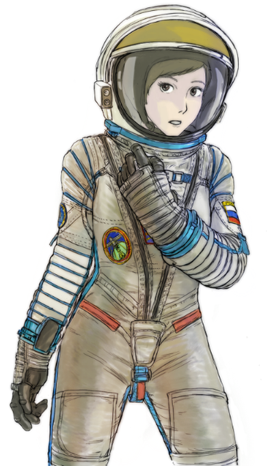 宇宙服のtwitterイラスト検索結果 古い順
