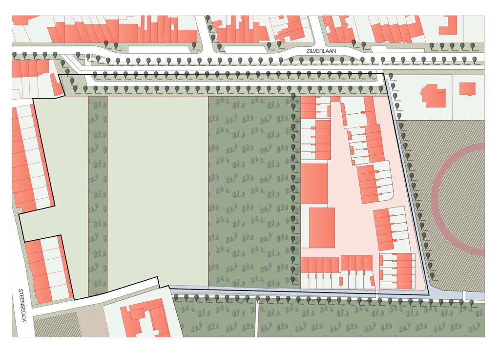 StadsatelierO's tweet image. Geïntegreerde woonontwikkeling met zorg-, sociaal én marktconform wonen in 1 gedeeld park. #oostende #zilverlaan