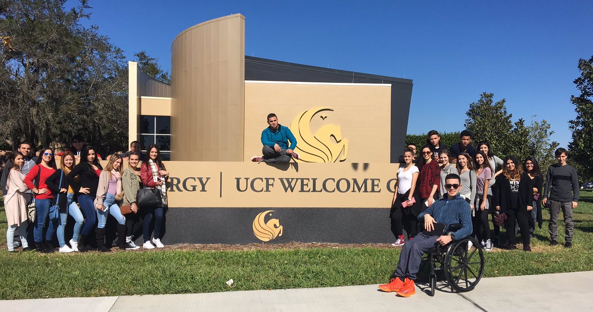 iMater Knights visiting UCF! #ourfirstcollegetour