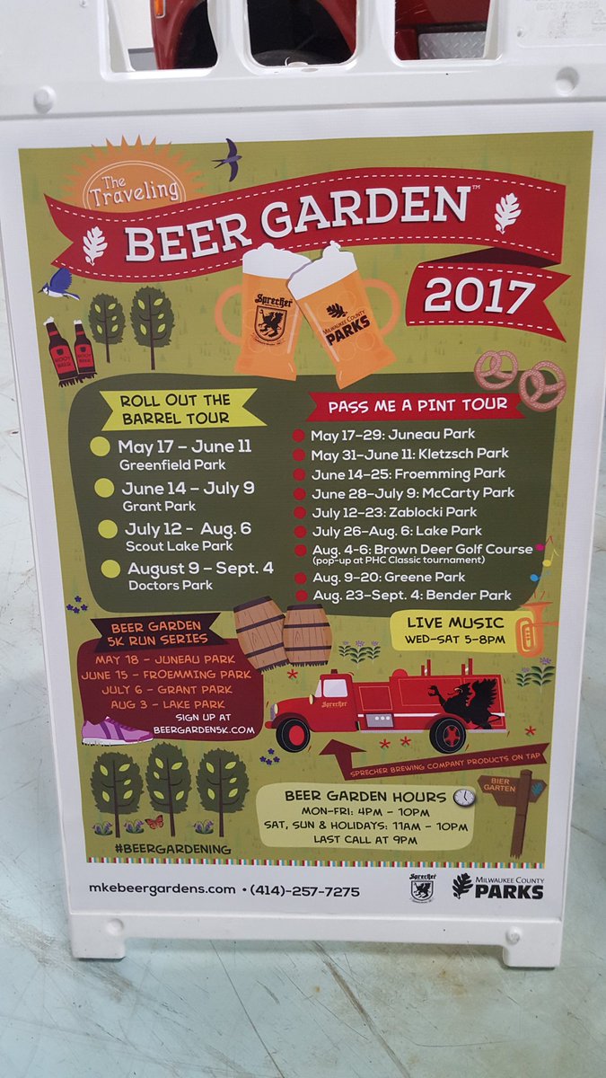 Belinda Babinec on Twitter "MKE County Parks announces this year's