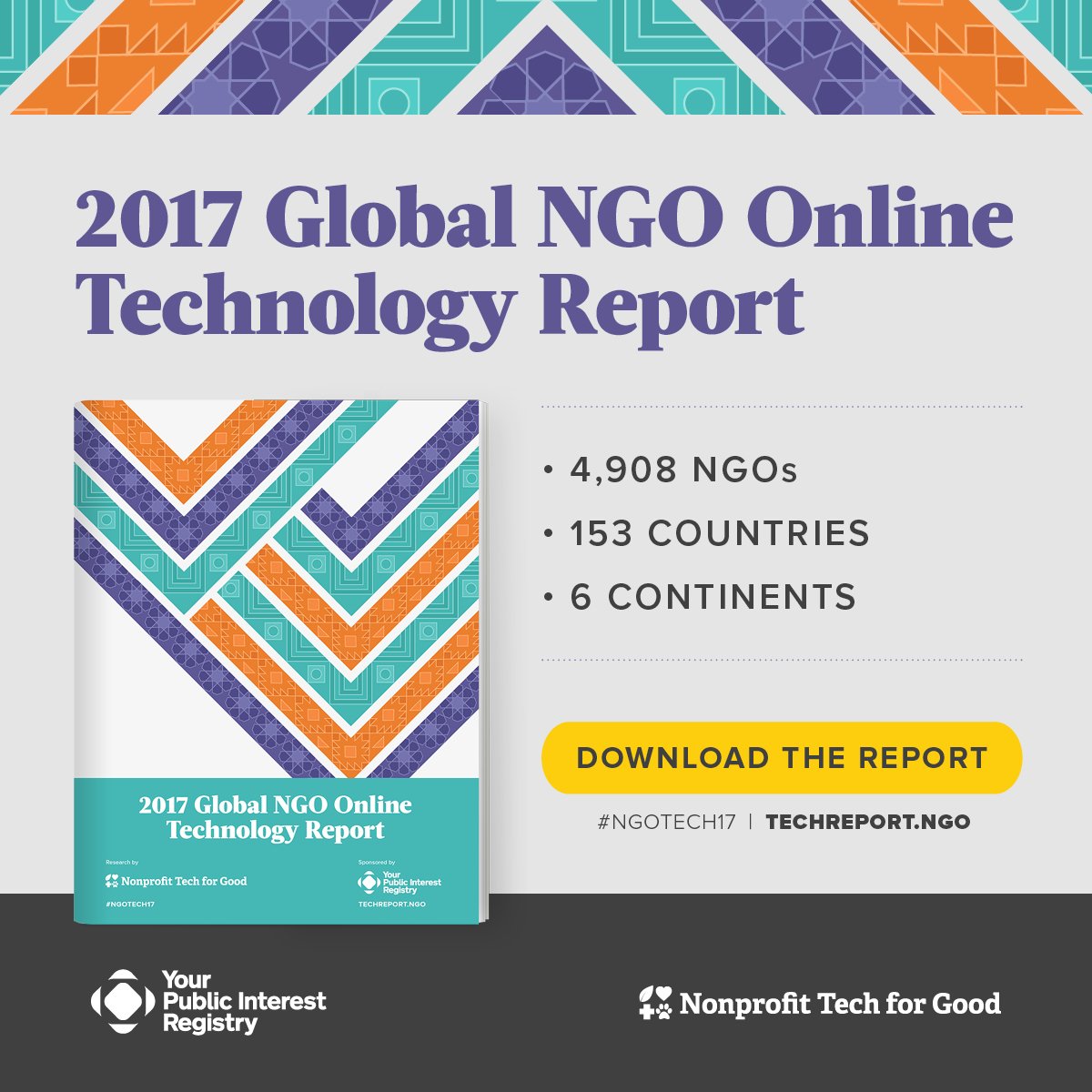 nonprofitorgs's tweet photo. Announcing the 2017 Global NGO Online Technology Report! https://t.co/Hu0gnsHjbw https://t.co/HgkpJfb7w2