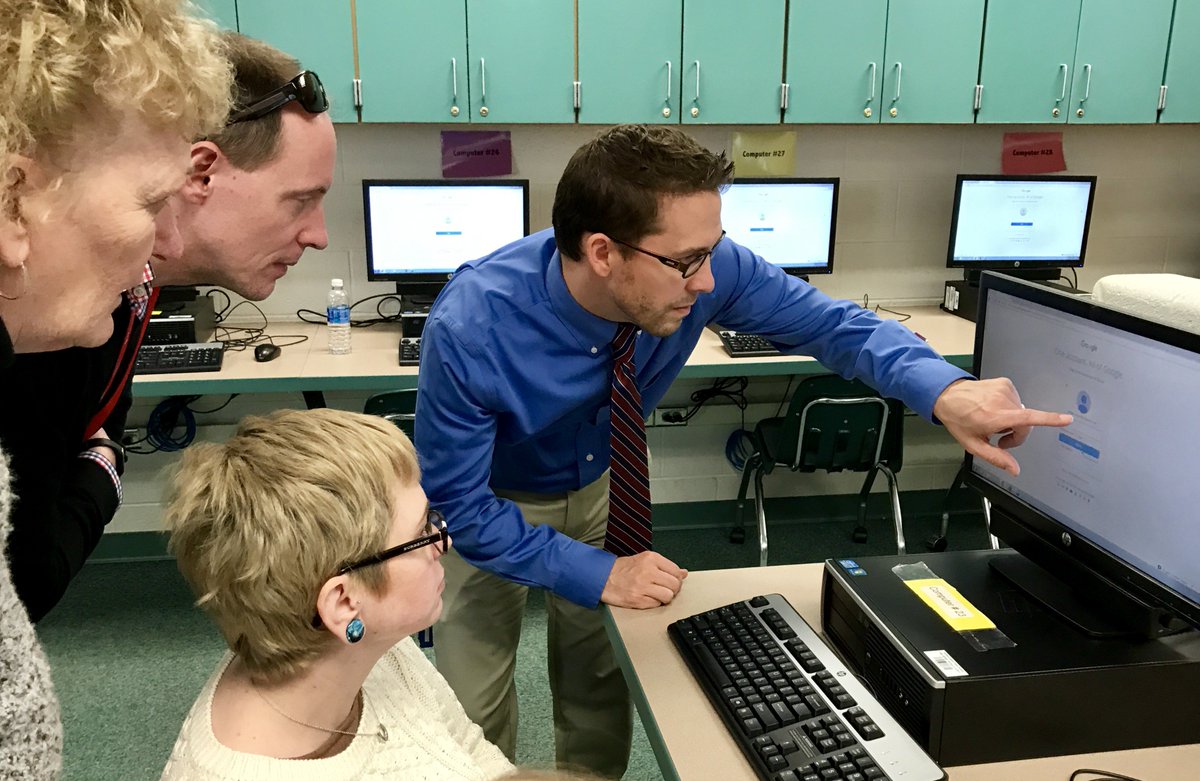 scpsgsuite's tweet photo. @GaylePanthers became our first middle school to migrate staff to Gmail today (#10 overall).  All went great!  Next up is @WindingCreekES! https://t.co/8uPmrYGB5i