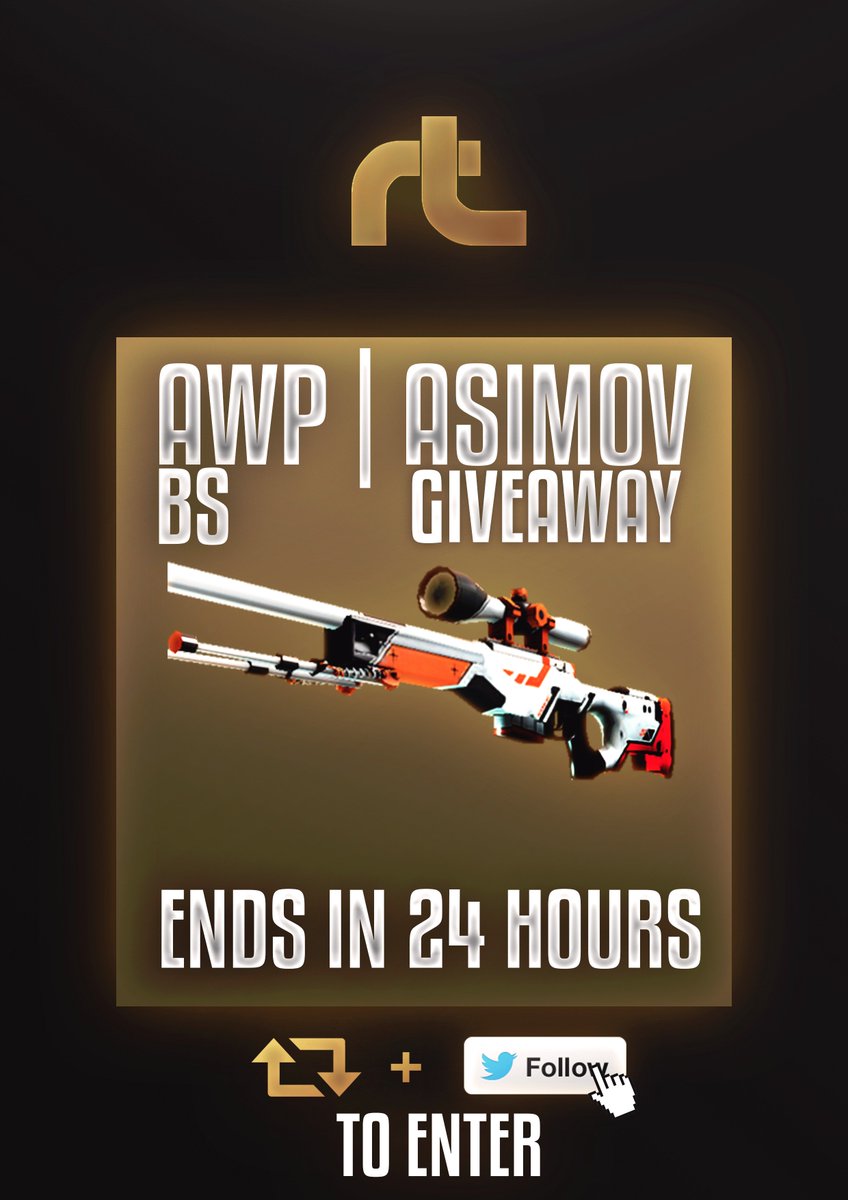 RaffleTrade's tweet image. ★QUICK GIVEAWAY★

TO ENTER YOU NEED TO:

-FOLLOW
-RT + LIKE!

WINNER WILL BE PICKED IN 24 HOURS!