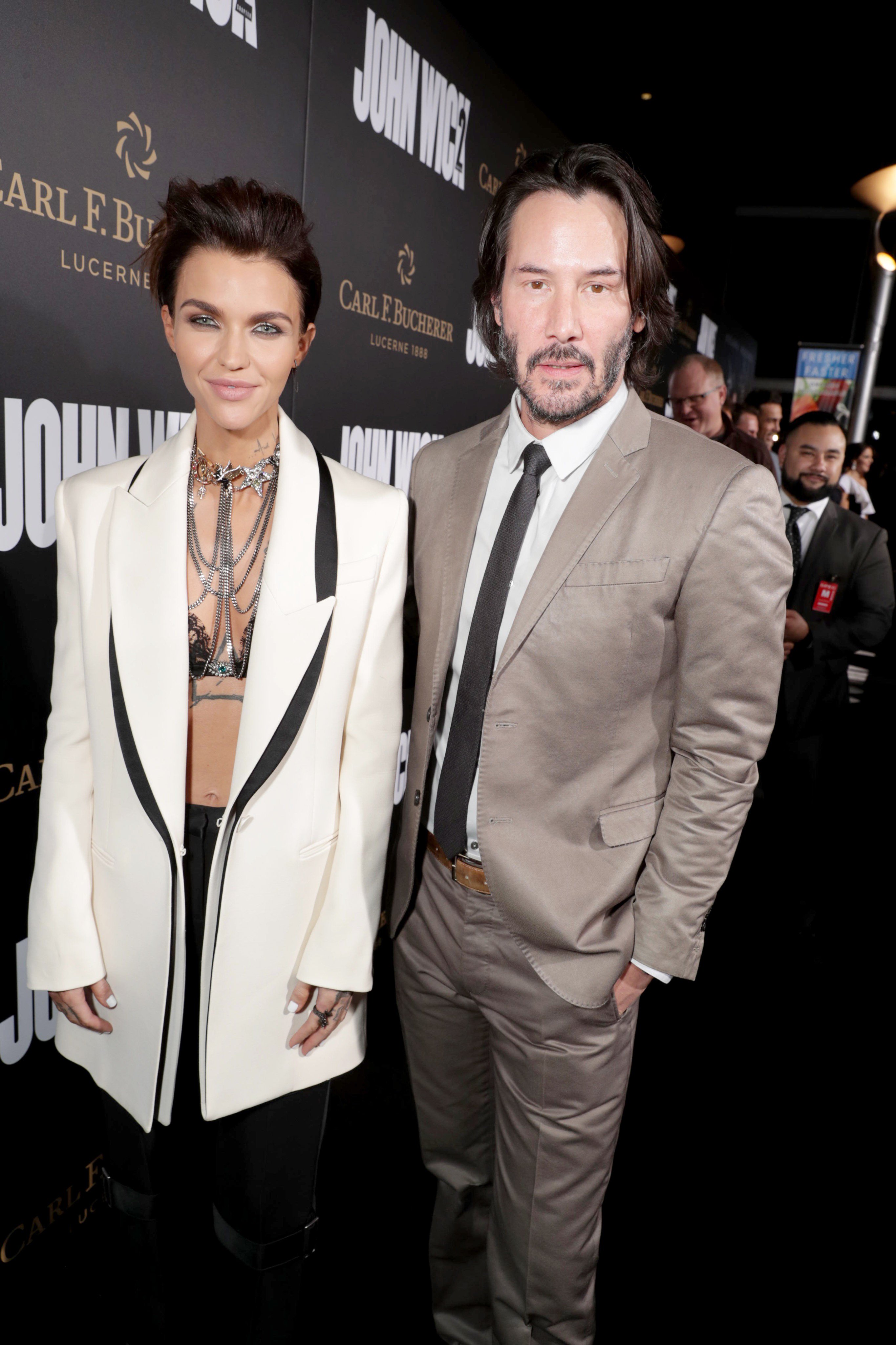 John Wick: Chapter 4 on X: Keanu Reeves, Laurence Fishburne, @RubyRose,  @Common, and the cast and filmmakers attend the #JohnWick2 premiere!   / X