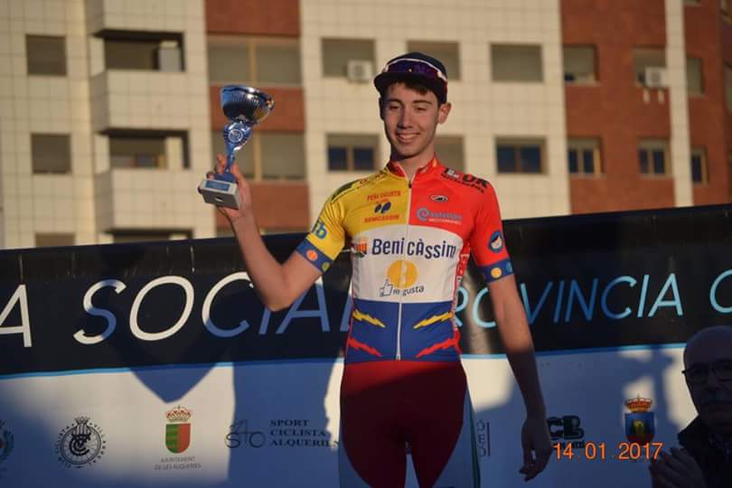 Hace dos semanas @Cristobalalcora lograba ser 1er sub23 en la crono de VilaReal, 1era carrera puntuable de la Liga Social Miguel Manrubia.