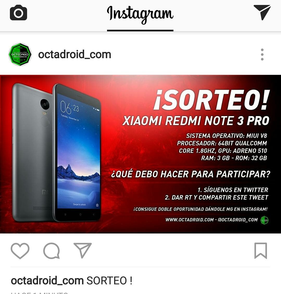 OCTADROID_COM's tweet photo. Doble oportunidad !! X2 https://t.co/tzdiu1xvq5
