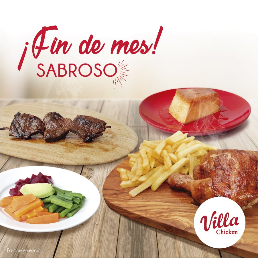 VillaChicken_'s tweet photo. ¡El mejor fin de mes! Todo tuyo. #PolloalaLeña #VillaChicken https://t.co/rCSnwW1CPw