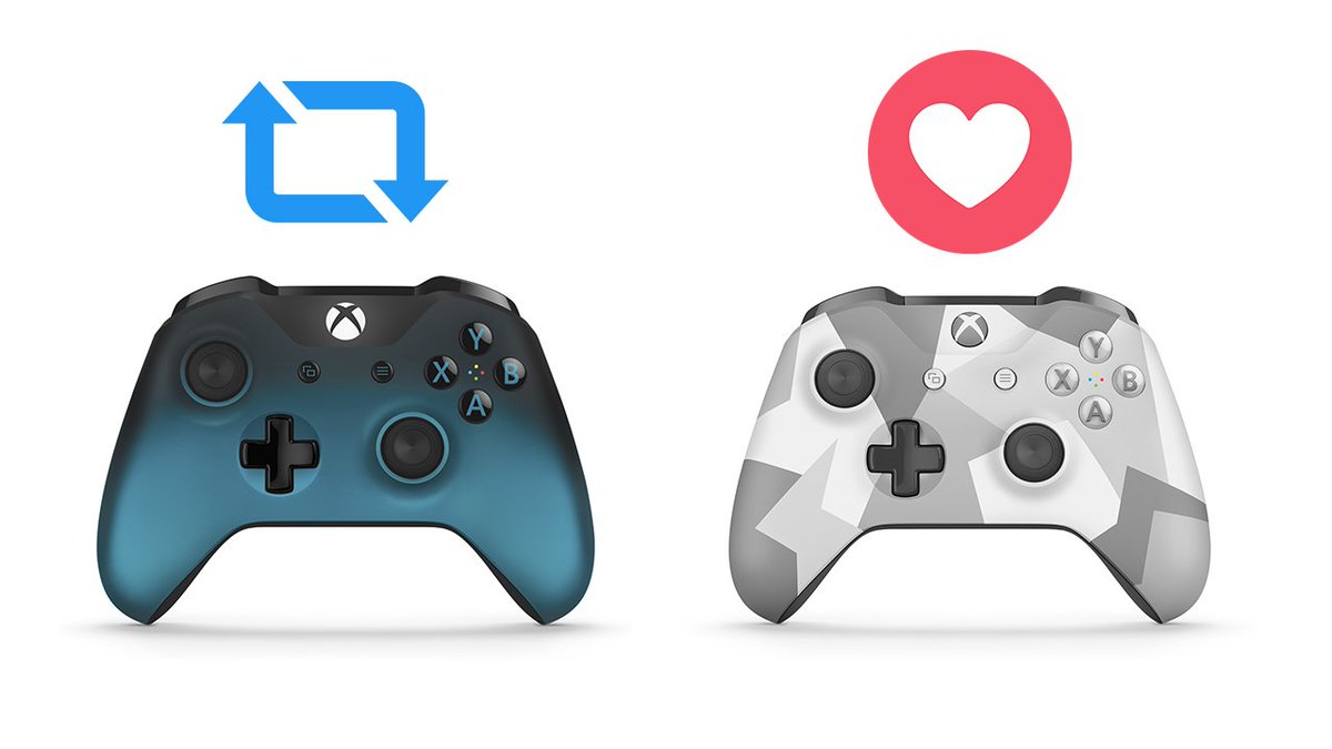 ¿Cuál de los nuevos mandos os gusta más? #XboxOne
🔁Ocean Shadow
❤️Winter Forces
xbox.com/es-ES/xbox-one…