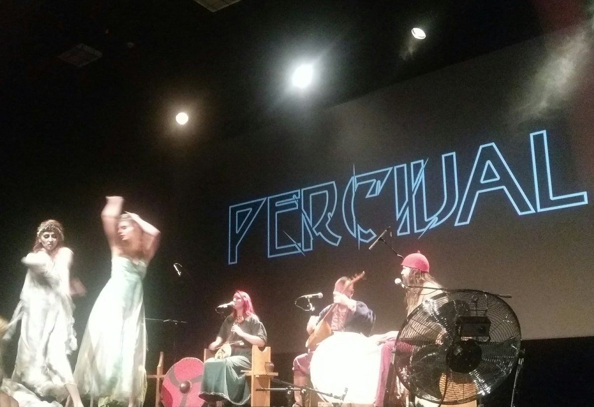 OlenaKolikhova's tweet photo. Percival performing at @SzkolaFilmowaPl stage #witcher #gamedev #indiedev #TweetupGame https://t.co/GP1qOFBdF6