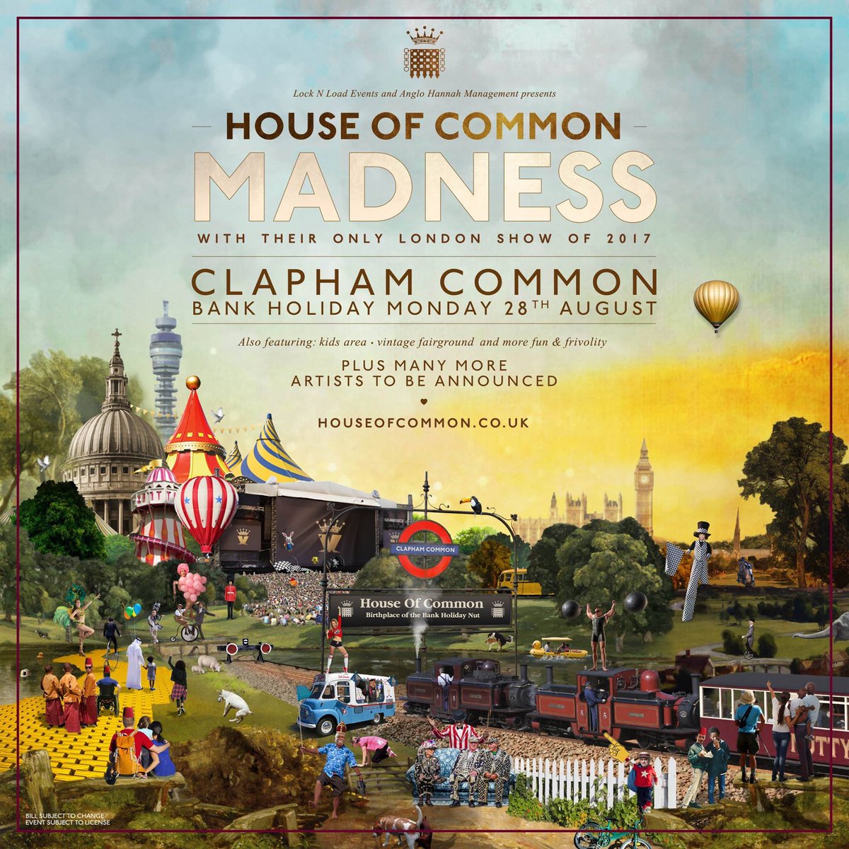 #HouseOfCommon tickets go on sale next week, get early access: houseofcommon.co.uk