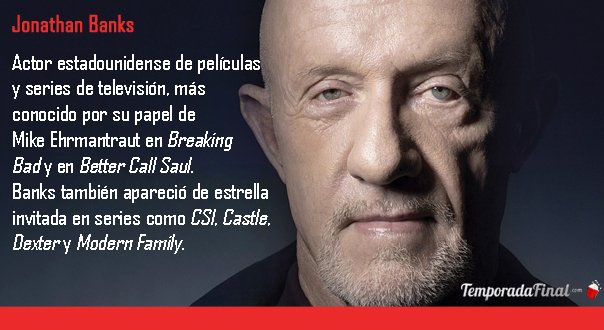 TemporadaFinal's tweet photo. #HoyCumple | ¡Felicidades a #JonathanBanks por su cumpleaños!  🎂🎈🎉 #BreakingBad #BetterCallSaul https://t.co/0jBiz93Mvp