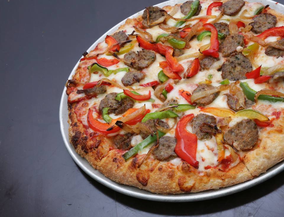 DevourIndy's tweet photo. Grab some pizza from @RockstoneDT during a 2 for $30 three course dinner #DevourIndy https://t.co/oNWbUZ9fpu