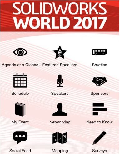 Do <a href="/SOLIDWORKSWorld/">SOLIDWORKS World</a> like a boss with the #SWW17 mobile app goo.gl/t9o4oD <a href="/SOLIDWORKS/">SOLIDWORKS</a>