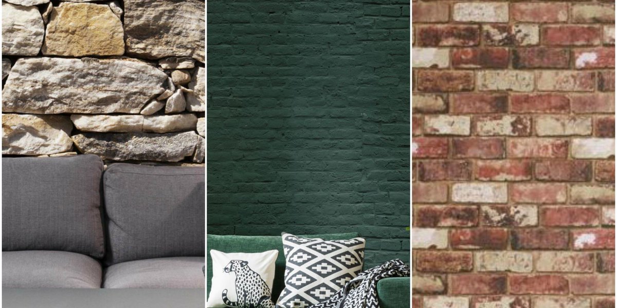 Brick wallpaper decorating ideas: stylish ways to transform your home buff.ly/2jzk365
