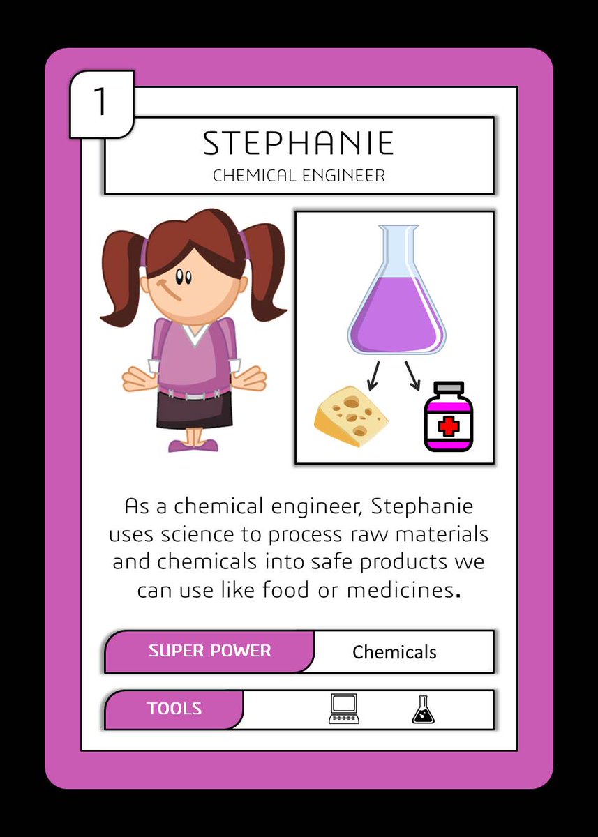 EngspireKids's tweet photo. #NEM2017 is here! An we're kicking this of with a #superengineer showcase. Today- Stephanie the Chemical Engineer https://t.co/3y688bBVga
