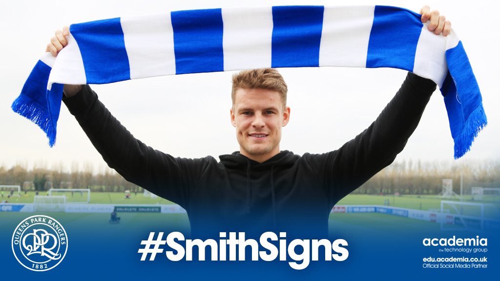hoopsgezzer's tweet photo. I really liked @mattjpsmith since I saw him play for Oldham top player now we have him happy with that singing ๐ตโช๐ตโช #QPR #SmithSigns https://t.co/zbkG4xJwGN